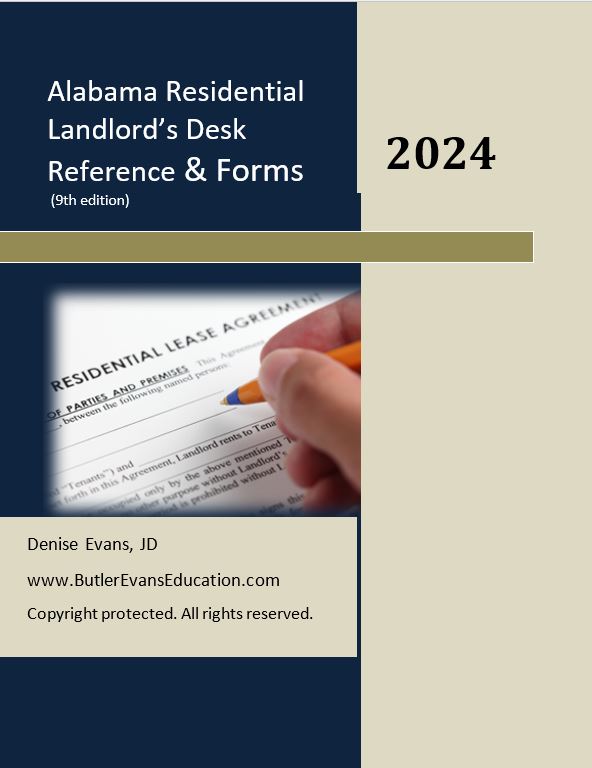 Alabama Landlords Book